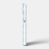 Abstraktes Rauchmuster Case-Mate iPhone Hülle (Rückseite / Links)