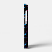 Abstraktes Rauchmuster Case-Mate iPhone Hülle (Rückseite / Links)