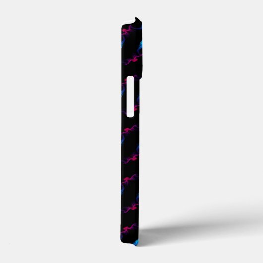 Abstraktes Rauchmuster Case-Mate iPhone Hülle (Rückseite / Rechts)