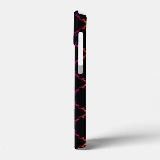 Abstraktes Rauchmuster Case-Mate iPhone Hülle (Rückseite / Links)