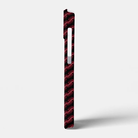 Abstraktes Rauchmuster Case-Mate iPhone Hülle (Rückseite / Links)