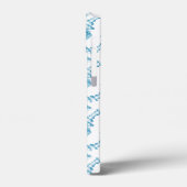 Abstraktes Rauchmuster Case-Mate iPhone Hülle (Rückseite / Links)