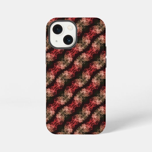 Abstraktes Rauchmuster iPhone Hülle (Rückseite)