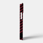 Abstraktes Rauchmuster mit individuellem Namen Case-Mate iPhone Hülle (Rückseite / Rechts)