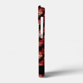 Abstraktes Rauchmuster mit individuellem Namen Case-Mate iPhone Hülle (Rückseite / Links)