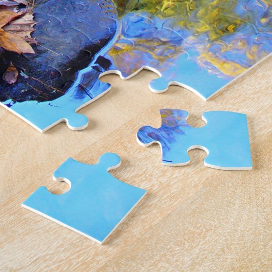 Abstraktes Reflexions-Puzzlespiel Puzzle (Seite)