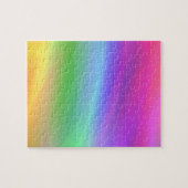 Abstraktes Regenbogen-Puzzlespiel Puzzle (Horizontal)