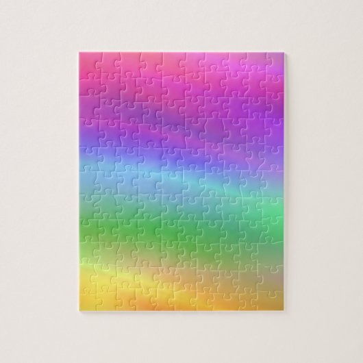 Abstraktes Regenbogen-Puzzlespiel Puzzle (Vertikal)