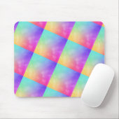 Abstraktes Regenbogendesign Mousepad (Mit Mouse)