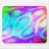 Abstraktes Regenbogendesign Mousepad (Vorne)