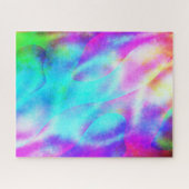 Abstraktes Regenbogendesign Puzzle (Horizontal)