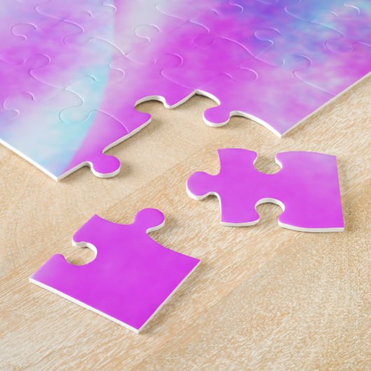 Abstraktes Regenbogendesign Puzzle (Seite)