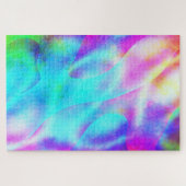 Abstraktes Regenbogendesign Puzzle (Horizontal)