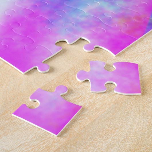 Abstraktes Regenbogendesign Puzzle (Seite)