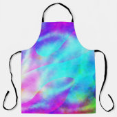 Abstraktes Regenbogendesign Schürze (Vorderseite)