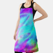 Abstraktes Regenbogendesign Schürze (InSitu)