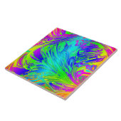 Abstraktes Regenbogenflüssig Fliese (Seite)