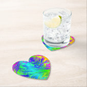 Abstraktes Regenbogenflüssig Untersetzer (Vor Ort)