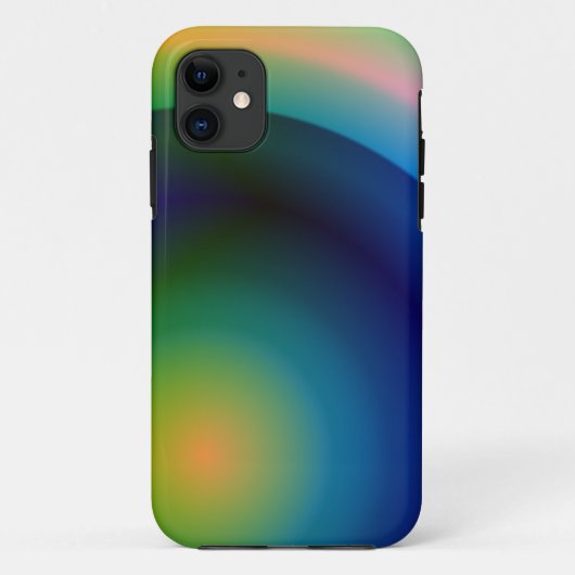 abstraktes Regenbogenhandy Case-Mate iPhone Hülle (Rückseite)