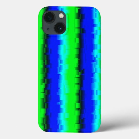 abstraktes Regenbogenmuster Case-Mate iPhone Hülle (Rückseite)