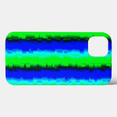 abstraktes Regenbogenmuster Case-Mate iPhone Hülle (Rückseite (Horizontal))