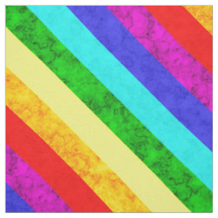 Abstraktes Regenbogenmuster Stoff