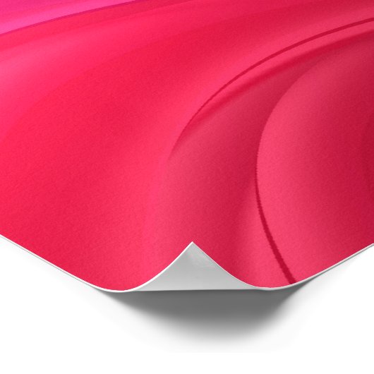 Abstraktes Regenbogenposter Poster (Ecke)