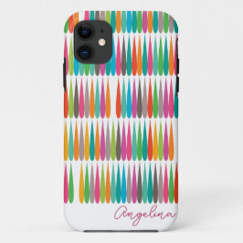 Abstraktes Regenbogentropfen-Muster Benutzerdefini Case-Mate iPhone Hülle