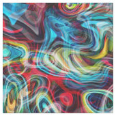 Abstraktes Retro-Cooles Wave-Muster Stoff (Nahaufnahme)