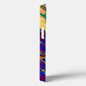 Abstraktes Retro-Design Case-Mate iPhone Hülle (Rückseite / Rechts)