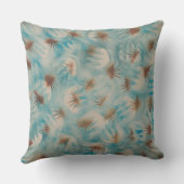 Abstraktes Retro-Design Kissen (Rückseite)