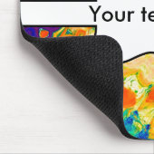 Abstraktes Retro-Design Mousepad (Ecke)