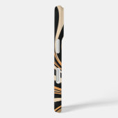 Abstraktes Retro-Flüssig-wirbelmuster Case-Mate iPhone Hülle (Rückseite / Rechts)