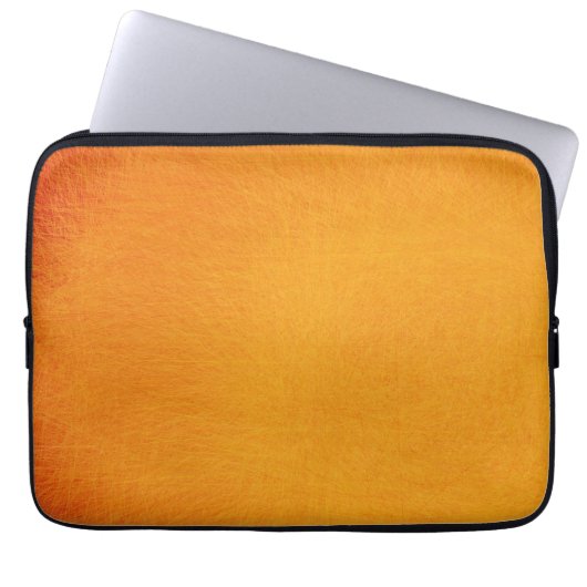 Abstraktes Retro Gelb 49 der Malerei-| Laptopschutzhülle (Vorderseite)