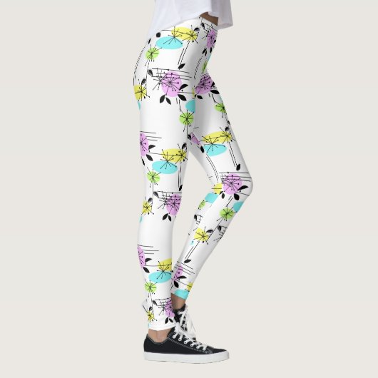 Abstraktes Retro Leggings (Rechts)