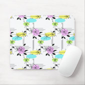 Abstraktes Retro Mousepad (Mit Mouse)