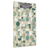 Abstraktes retro Muster Klemmbrett (Rechts)