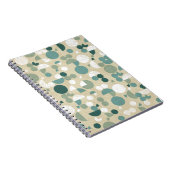 Abstraktes retro Muster Notizblock (Rechte Seite)