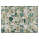 Abstraktes retro Muster Schneidebrett (Vorderseite)