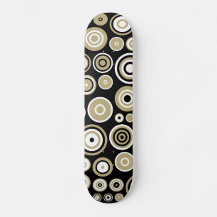 Abstraktes Retro-Muster - Skateboard