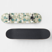 Abstraktes retro Muster Skateboard (Horizontal)