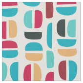 Abstraktes Retro-Muster Stoff (Nahaufnahme)