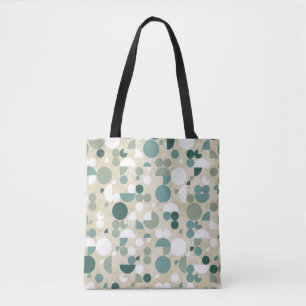 Abstraktes retro Muster Tasche