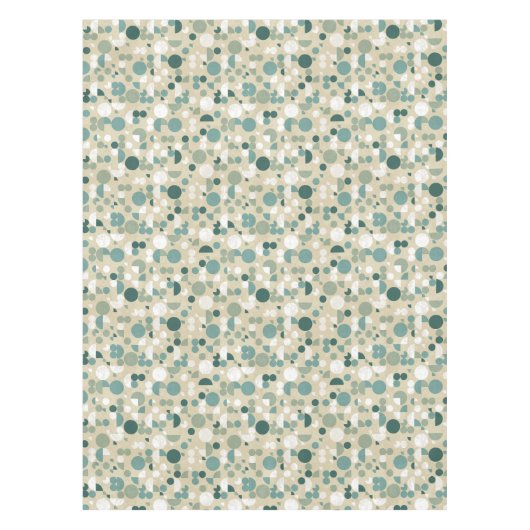 Abstraktes retro Muster Tischdecke (Vorderseite)