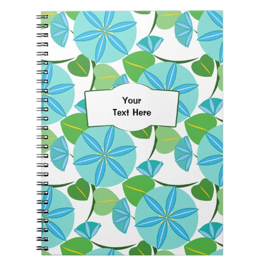 Abstraktes Retro Notizblock (Vorderseite)