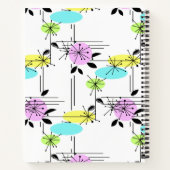 Abstraktes Retro Notizblock (Rückseite)