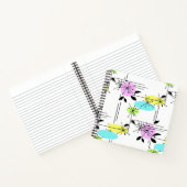 Abstraktes Retro Notizblock (Innenseite)