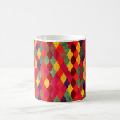 Abstraktes Retro-Vintages nahtloses Muster Kaffeetasse (Mittel)