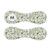 Abstraktes Retromuster Monogramm Baseball (Paneele)