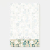 Abstraktes Retromuster Post-it Klebezettel (Vorderseite)